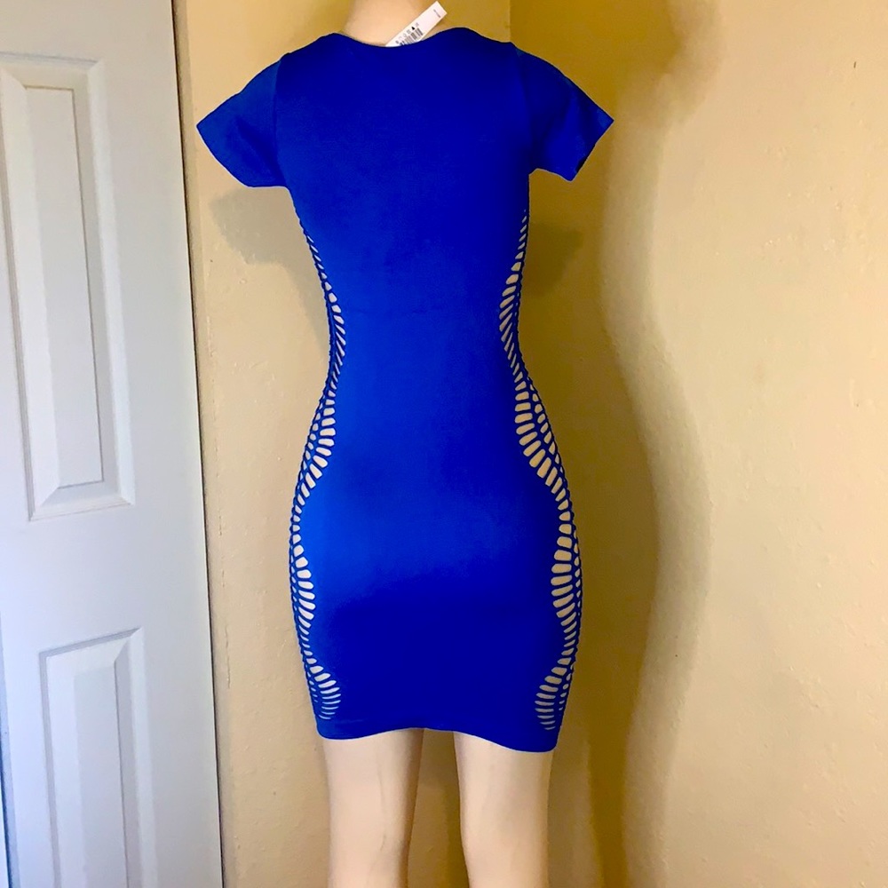 Go-go sexy pothole design tube dress - Picture 5 of 5